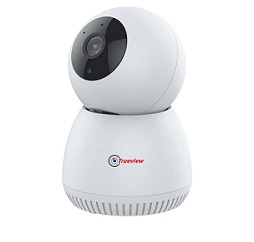Trueview 3MP Smart CCTV Wi-fi Home Security Camera, 360° View, 2 Way Talk, Cloud Monitor, Detect, Supports SD Card Up to 256 GB, Night Vision, Alexa & Ok Google
