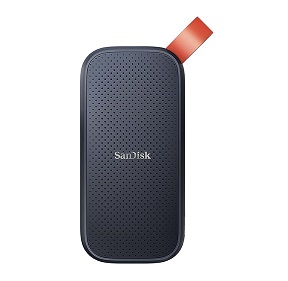 Sandisk 1TB Portable SSD, 800MB/s R, USB 3.2 Gen 2, Rugged SSD with Upto 2 Meter Drop Protection, Type-C to Type-A Cable, PC & Mac Compatible, External SSD (SDSSDE30-1T00-G26)