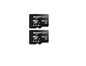 64 GB MICROSDXC CARD AMAZON BASICS