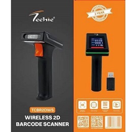 WIRELESS 2D BARCODE SCANNER TECHIE TCBR2DWS