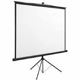 6x4 White Projector Screen Tripod Stand HighView, For Office