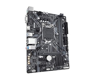 GIGABYTE H310M M.2 2.0 Ultra Durable Motherboard with 8118 Gaming LAN, PCIe Gen2 x2 M.2, HDMI 1.4, D-Sub Ports for Multiple Display